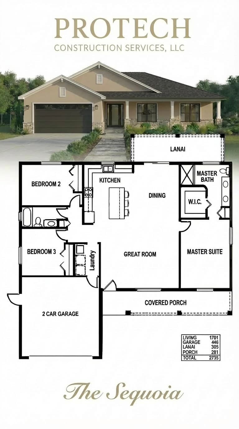 The Sequoia floor plan